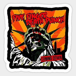 Five Finger Death Punch bang 12 Sticker